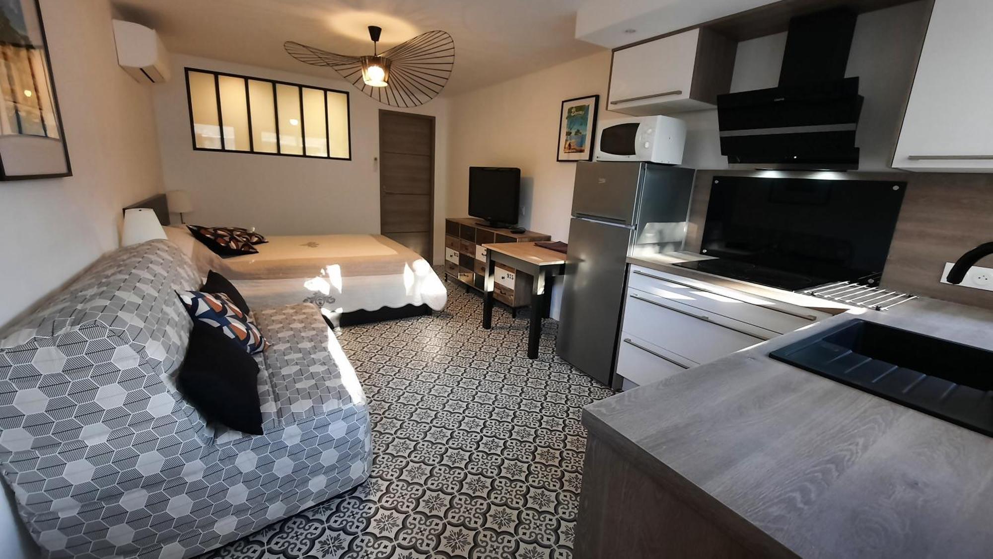 Studio Climatise Lantanas 4 Personnes Le Lavandou Esterno foto